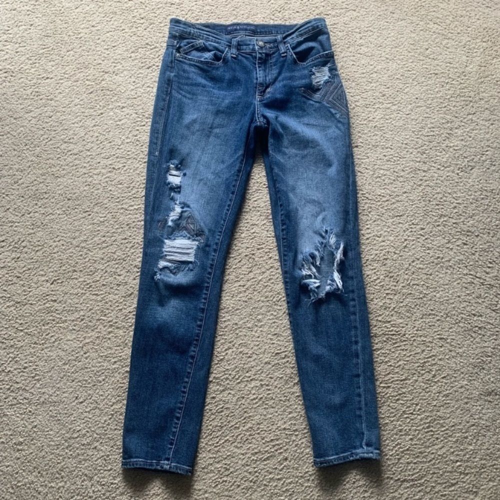 🎄Rock & Republic Berlin Ripped Skinny Jeans - Picture 2 of 12
